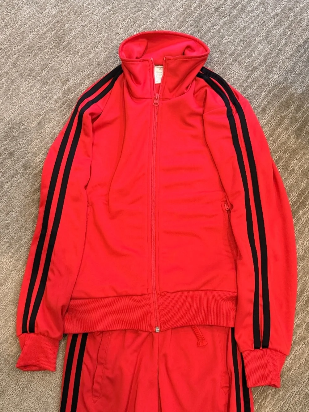 Balera Red Striped Sleeve Track Jacket